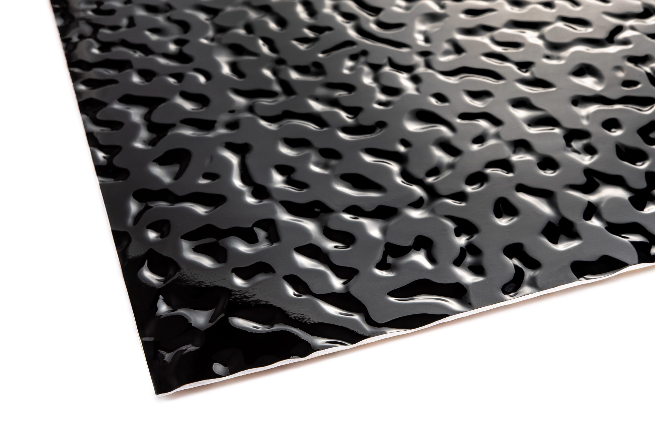 JP Decor Waved Wall Panel - Piano black wave